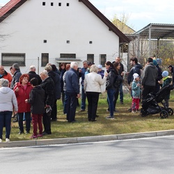Žehnání trojstupňového kříže v Losiné 18.4.2022 15:00 hod.